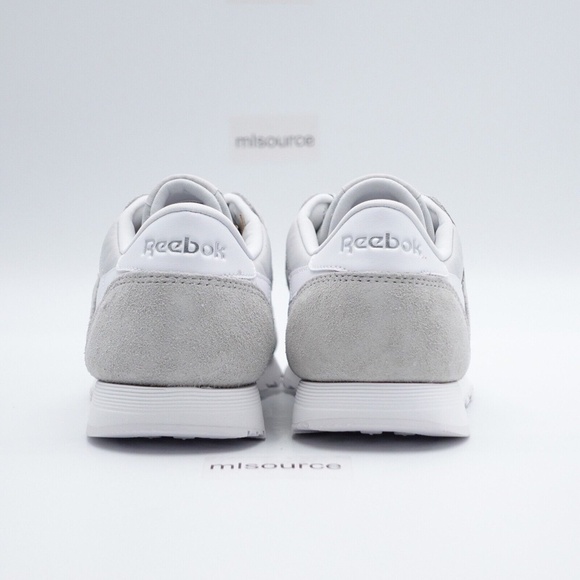 NEW Reebok Classic Nylon Slim Sneakers 100033441 Steely Fog/SteelyFog - Picture 3 of 14